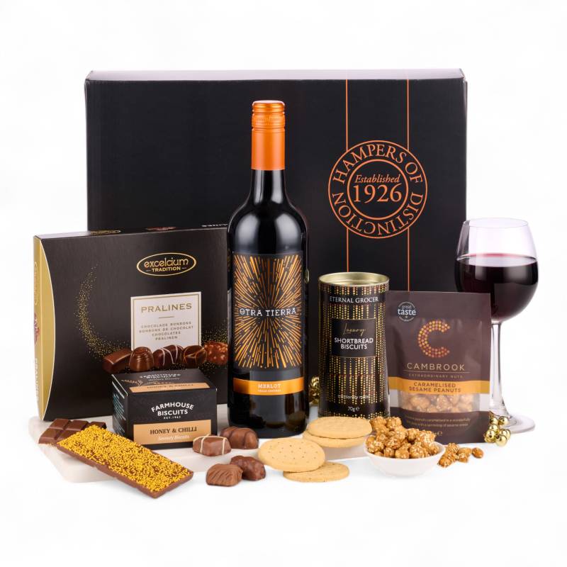 The Scrumptious Selection Red Wine Hamper