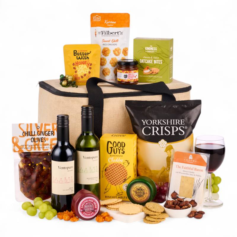 The Cheese, Wine and Nibbles Hamper