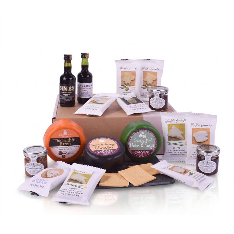 Port and Cheese Gift Box
