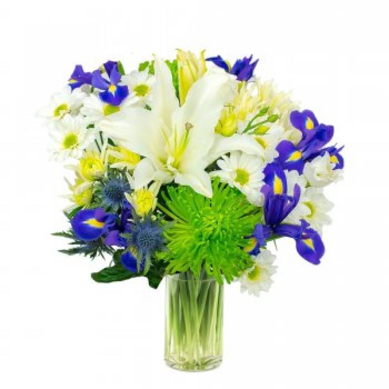 Blue Lagoon Floral Bouquet