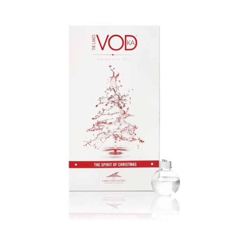 Spirit of Christmas Vodka Bauble Gift Set