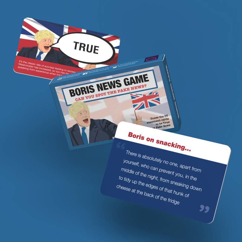 Fake News Boris Edition Card Game