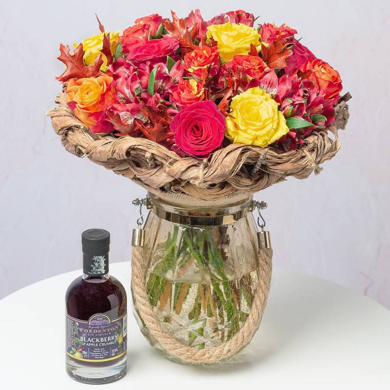 Autumn Roses Gin Gift