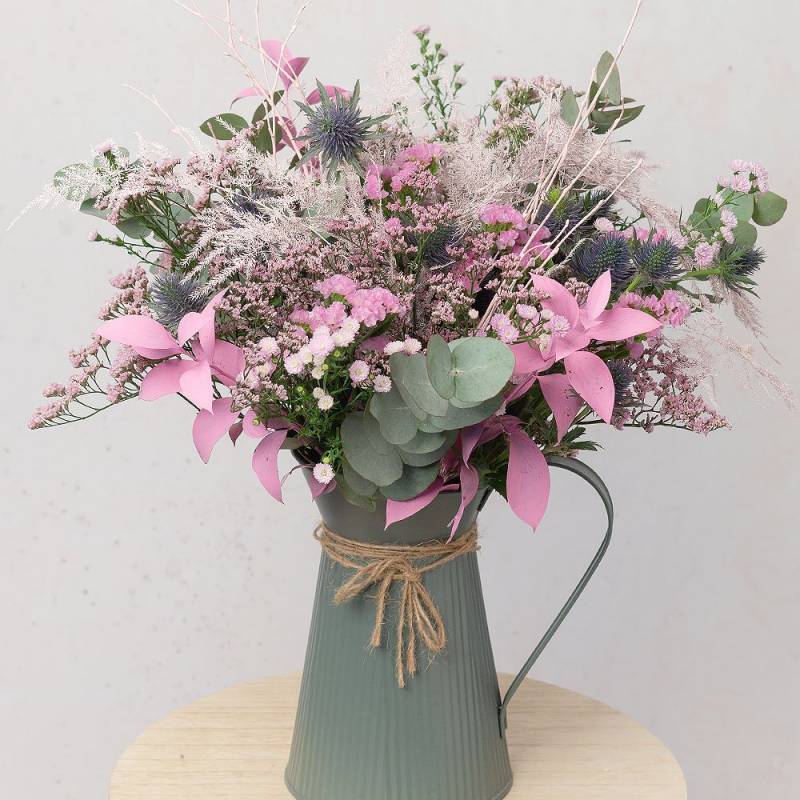 Enchanting Pink Foliage Bouquet
