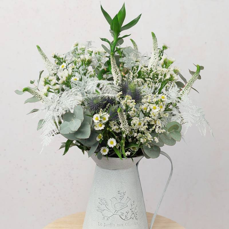 White Clouds Foliage Bouquet