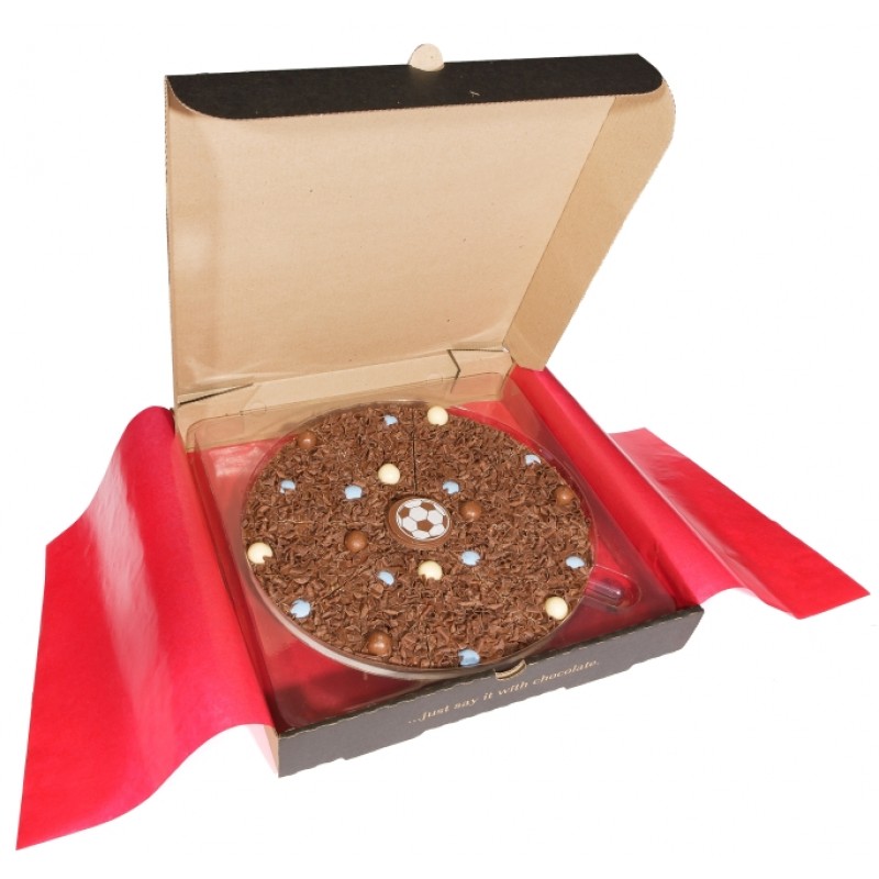 10 inch Football Pizza