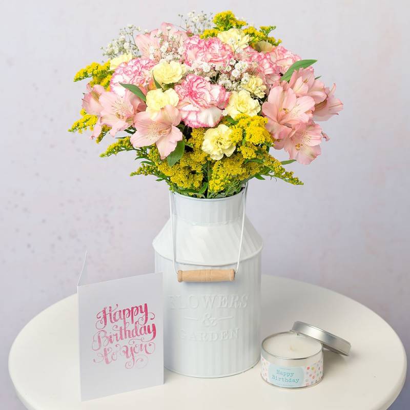 Pastel Birthday Candle Gift