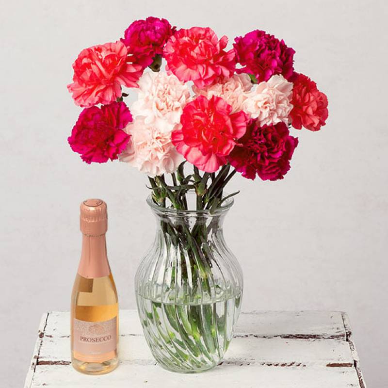 Pink Medley with Prosecco