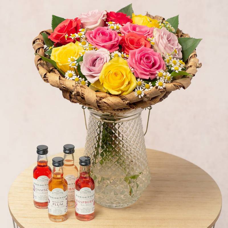 Spring Roses Gin Gift