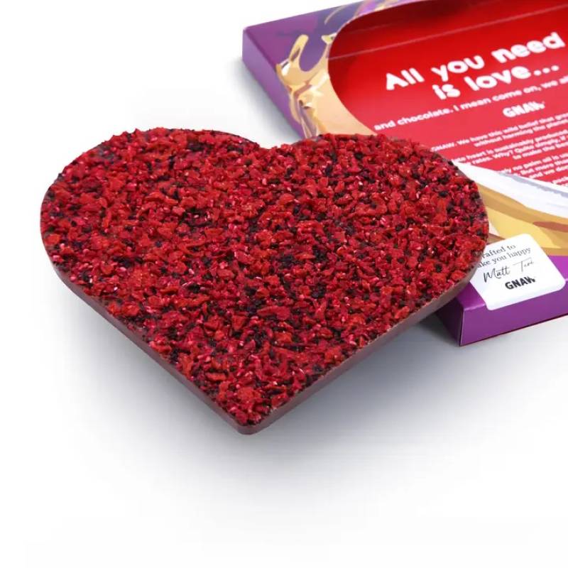 Very Berry Heart Chocolate Heart by Gnaw