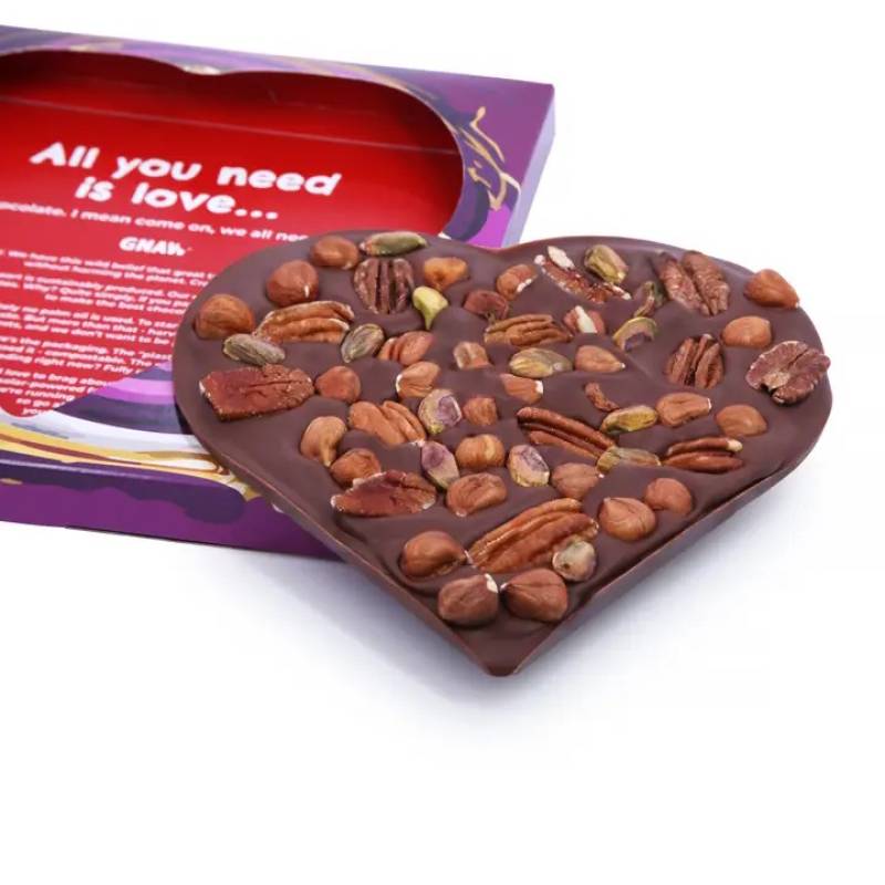Gnaw Rather Nutty Chocolate Heart