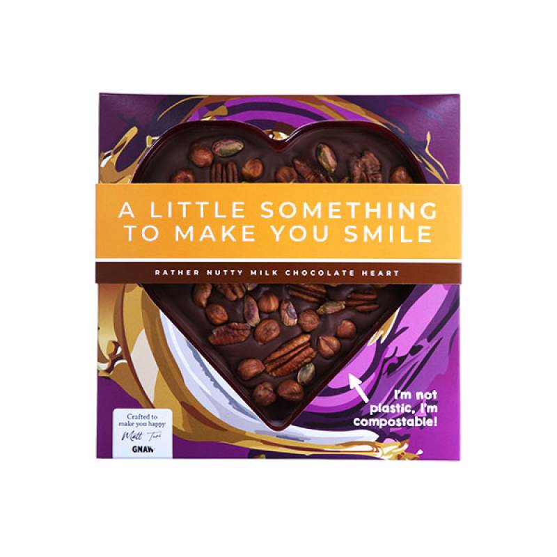 Gnaw Rather Nutty Chocolate Heart