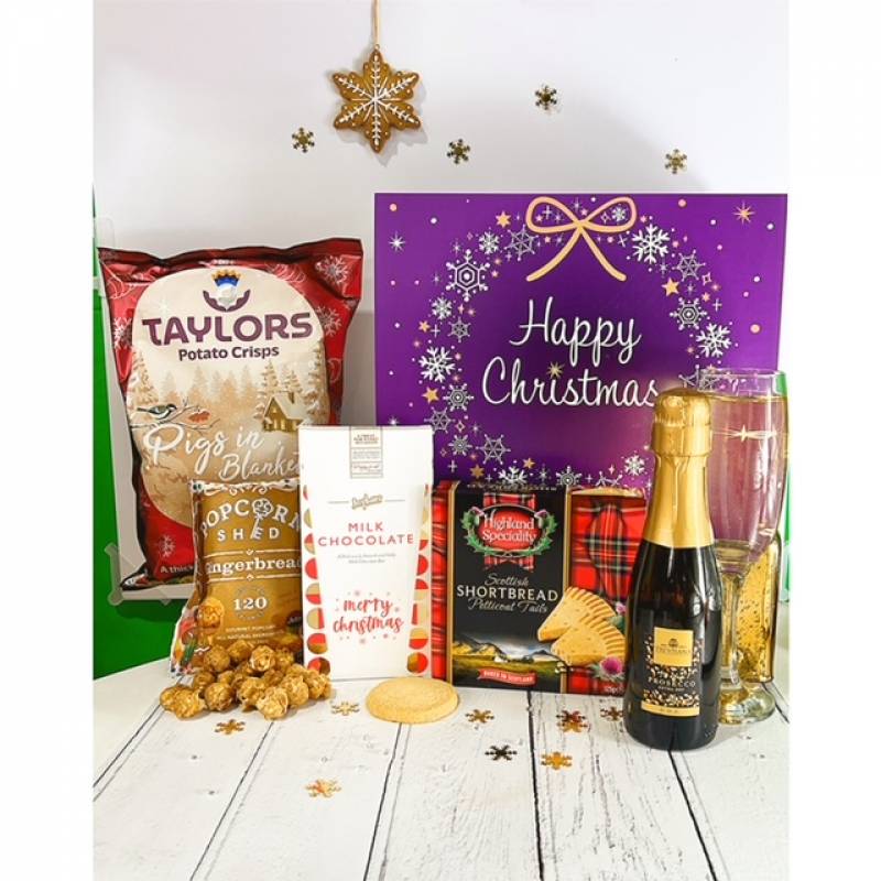 Happy Christmas Food and Drink Hamper