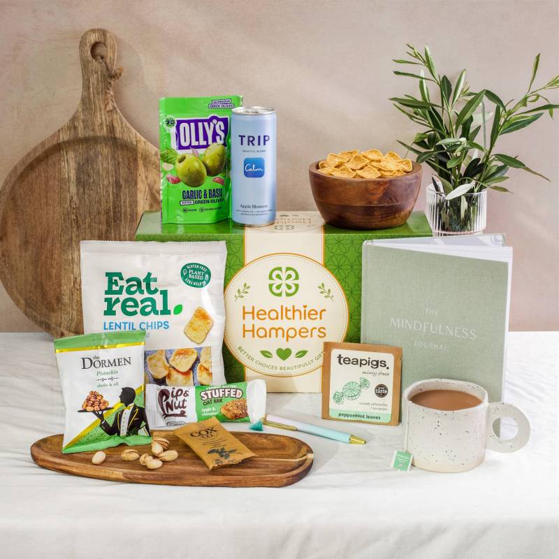 The Mindful One - Mindfulness & Wellbeing Hamper by Healthier Hampers The Mindful One - Mindfulness & Wellbeing Hamper by Healthier Hampers