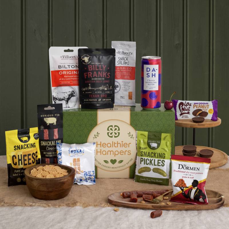 The Protein One - High Protein Snack Hamper by Healthier Hampers The Protein One - High Protein Snack Hamper by Healthier Hampers