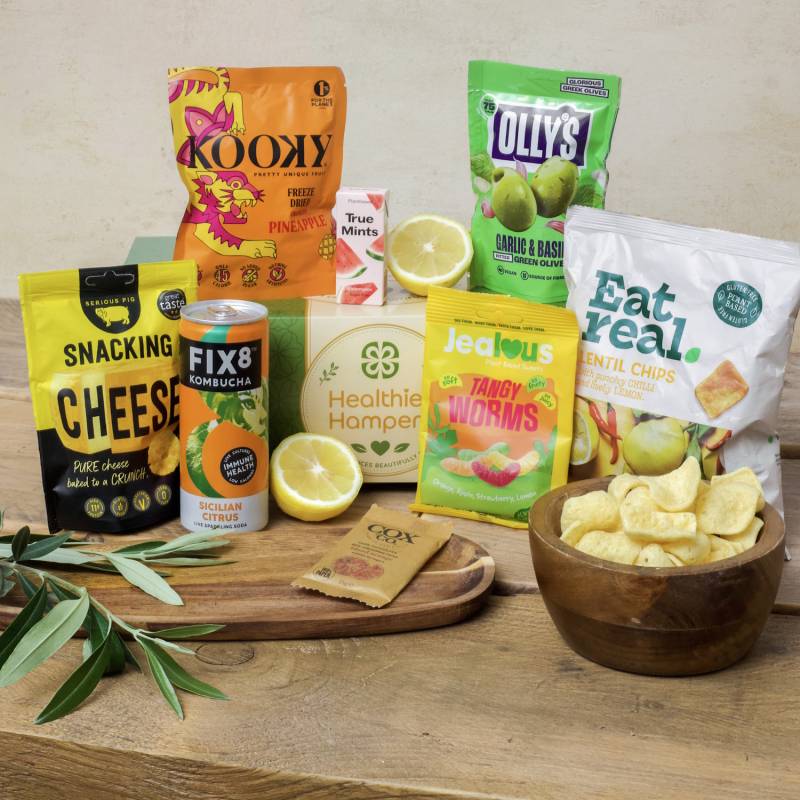 The Sweet & Savoury One - Snack Hamper by Healthier Hampers The Sweet & Savoury One - Snack Hamper by Healthier Hampers