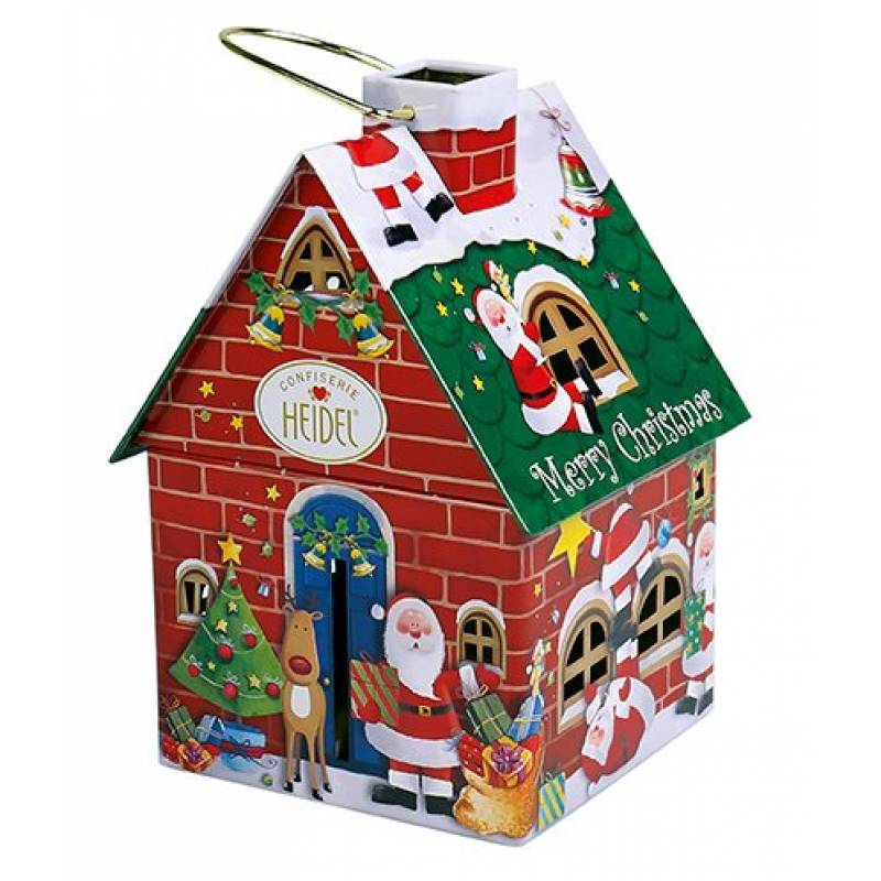 Heidel Christmas Belgian Chocolate Tin