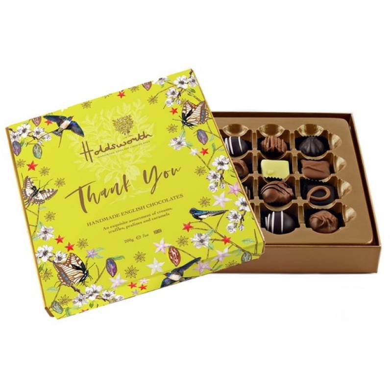 Thank You Hand Made Chocolates