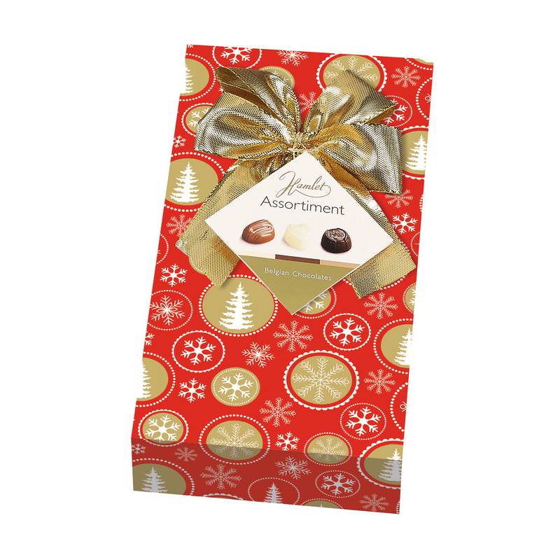 Christmas Wrapped Belgian Chocolates 125g