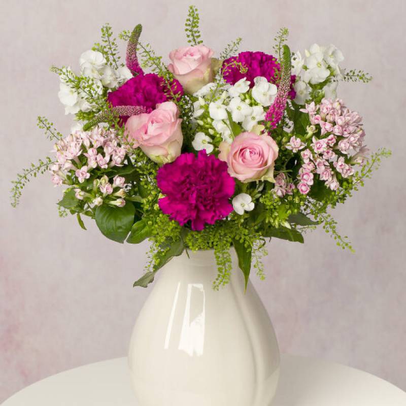 Raspberry Rose Letterbox 