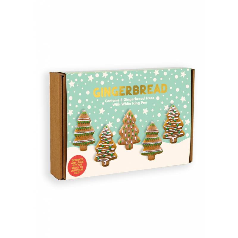Decorate Your Own Gingerbread Trees