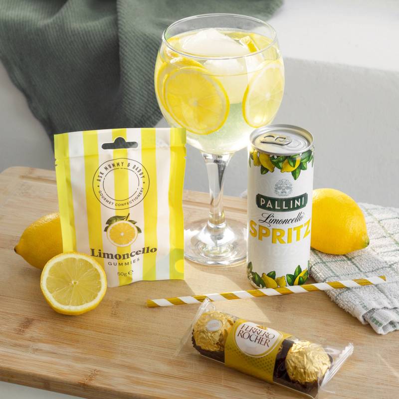 Italian Limoncello Spritz & Sweets Gift