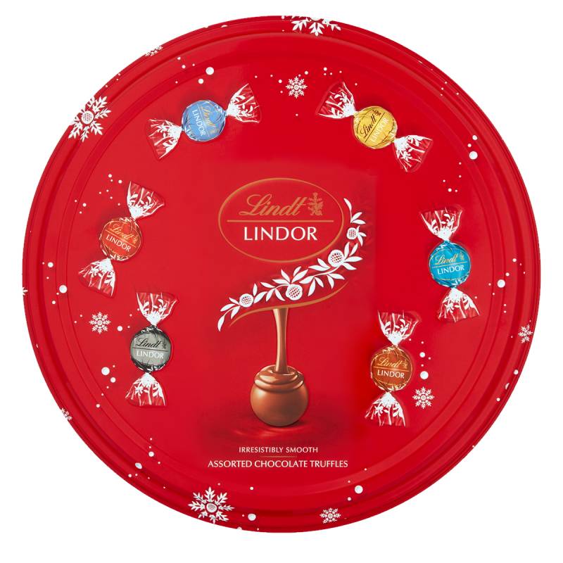 Lindt Lindor Christmas Selection Gift Tin