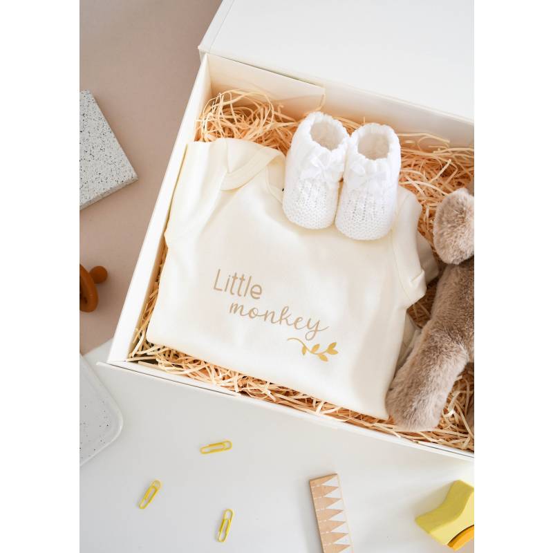 New Baby Little Monkey Themed Gift Box