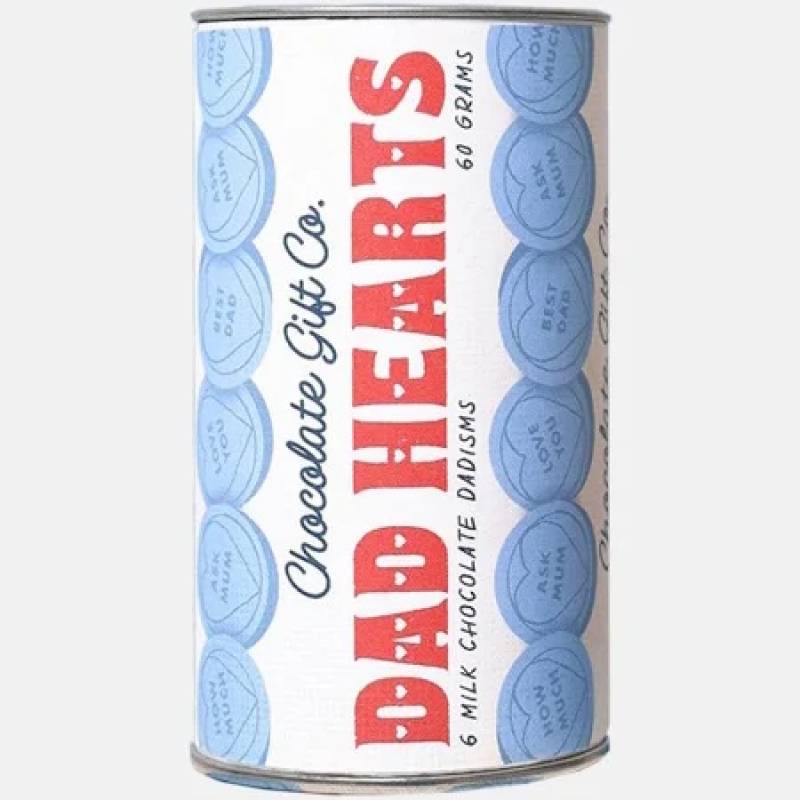 Dad Chocolate Love Hearts