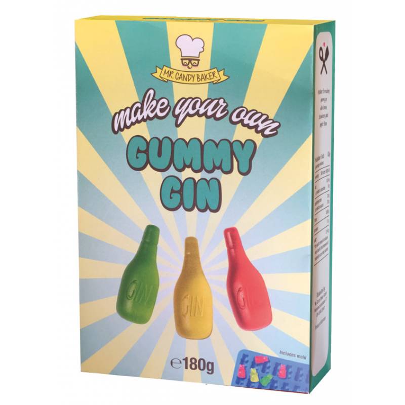 Make Your Own Gummy Gin Bottles