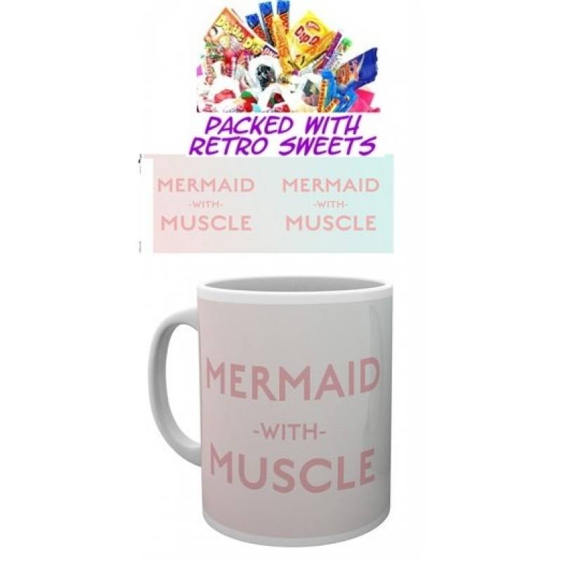 Mermaid With Muscle Cuppa Sweets