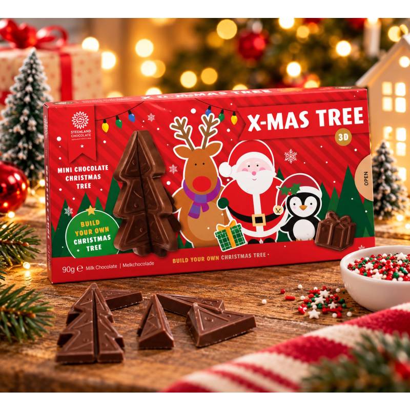 Build Your Own Christmas Tree Milk Chocolate Gift Build Your Own Christmas Tree Milk Chocolate Gift