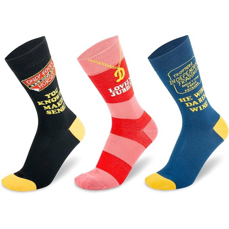 Official Only Fools & Horses Mens Socks 3 Pack