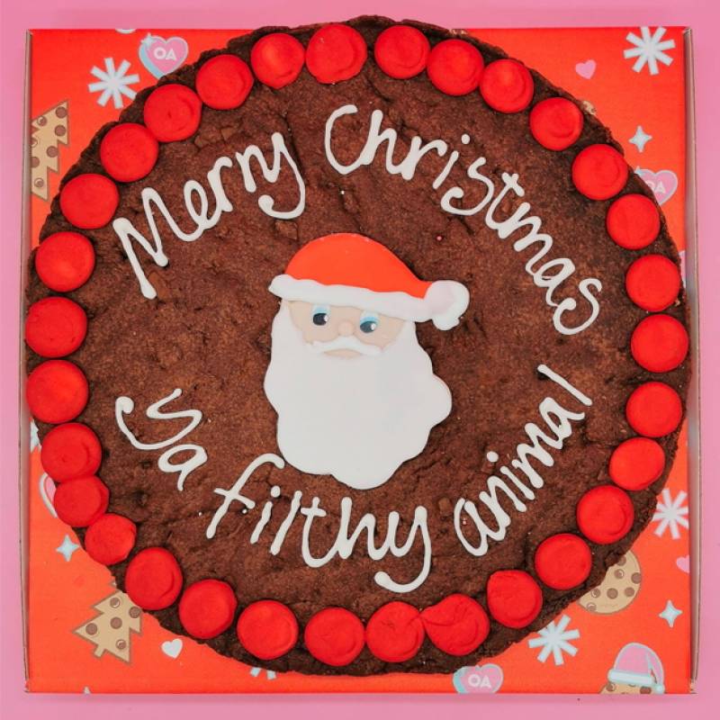 Personalised Santa Giant Cookie