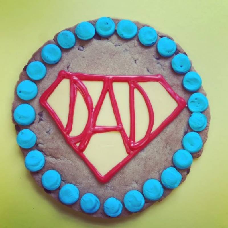 Super Dad Giant Cookie