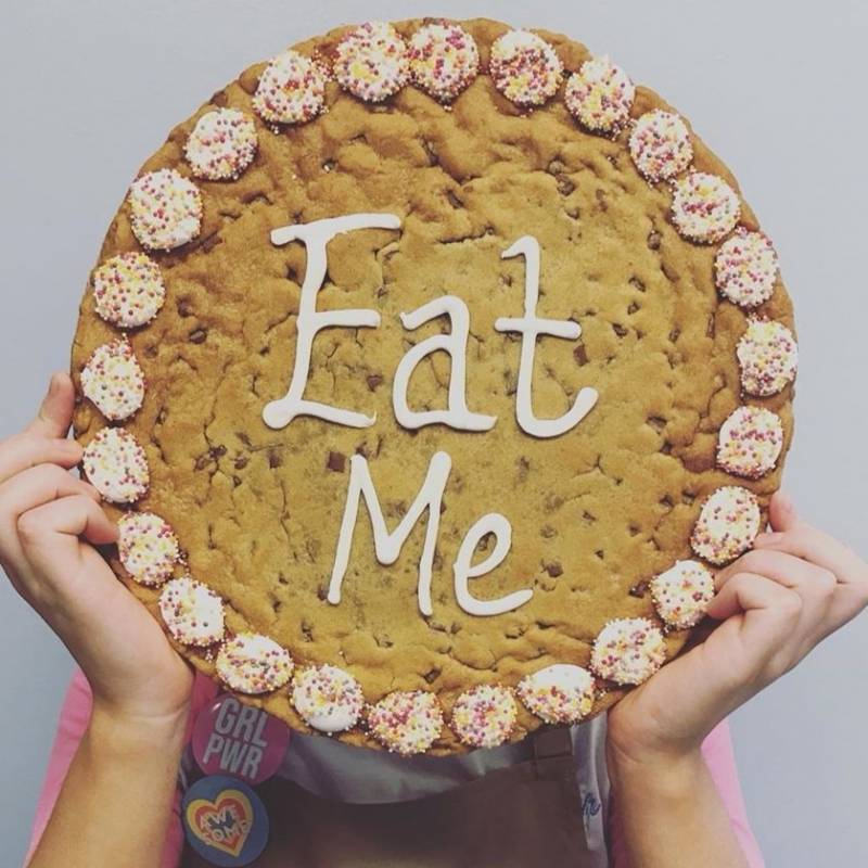 Personalised Mega Giant 12 inch Chocolate Cookie