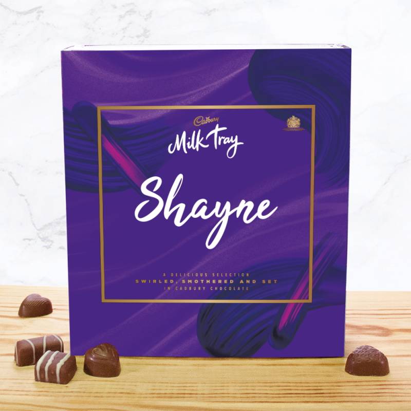 Personalised Cadbury Milk Tray 360g