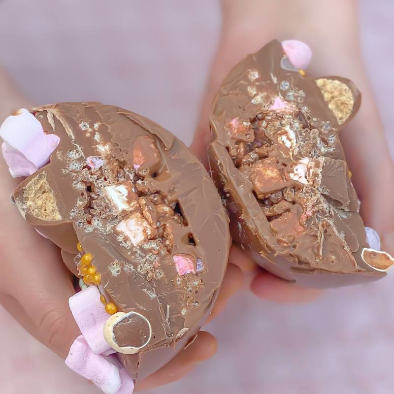 Personalised Rocky Road Loaded Egg