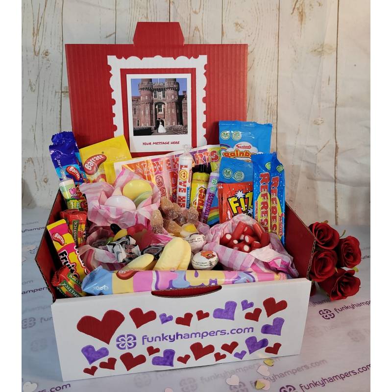 The Love Personalised Deluxe PicBox Sweet Hamper