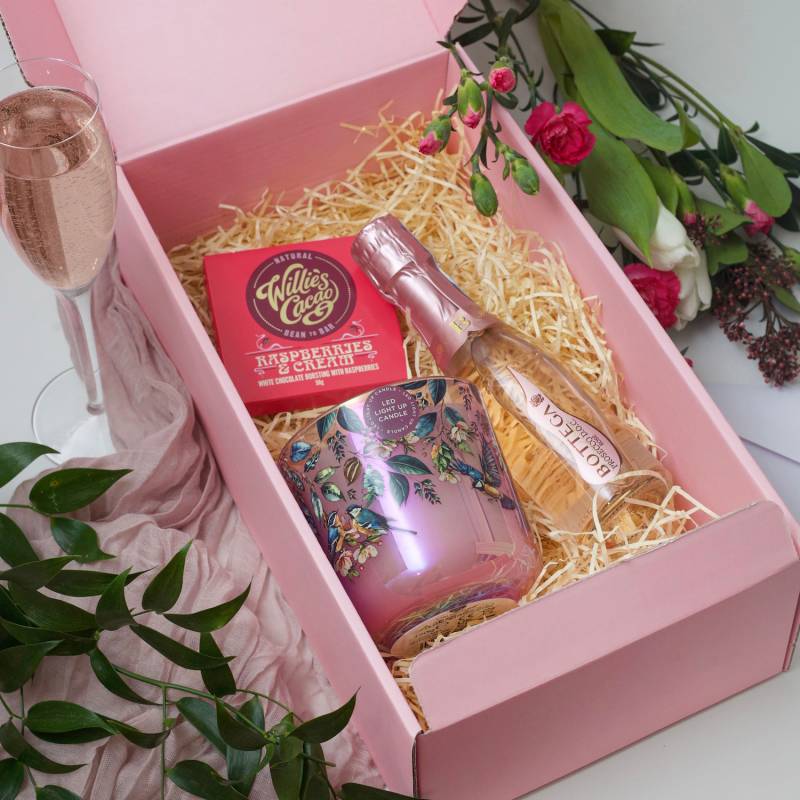 Pink Glow & Prosecco Gift Box