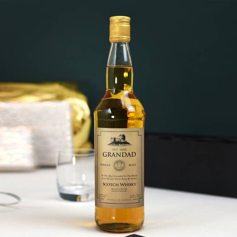 Personalised Free Text Single Malt Whisky