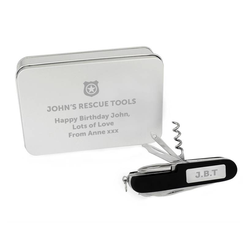 Personalised Pen Knife and Box Set