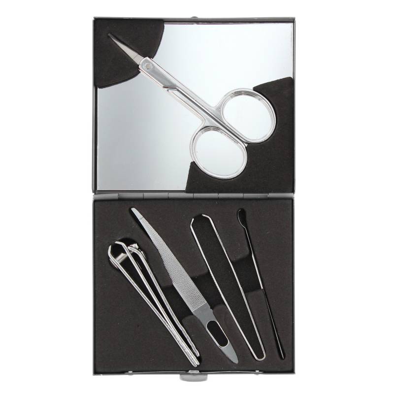 Personalised Moustache Manicure Set
