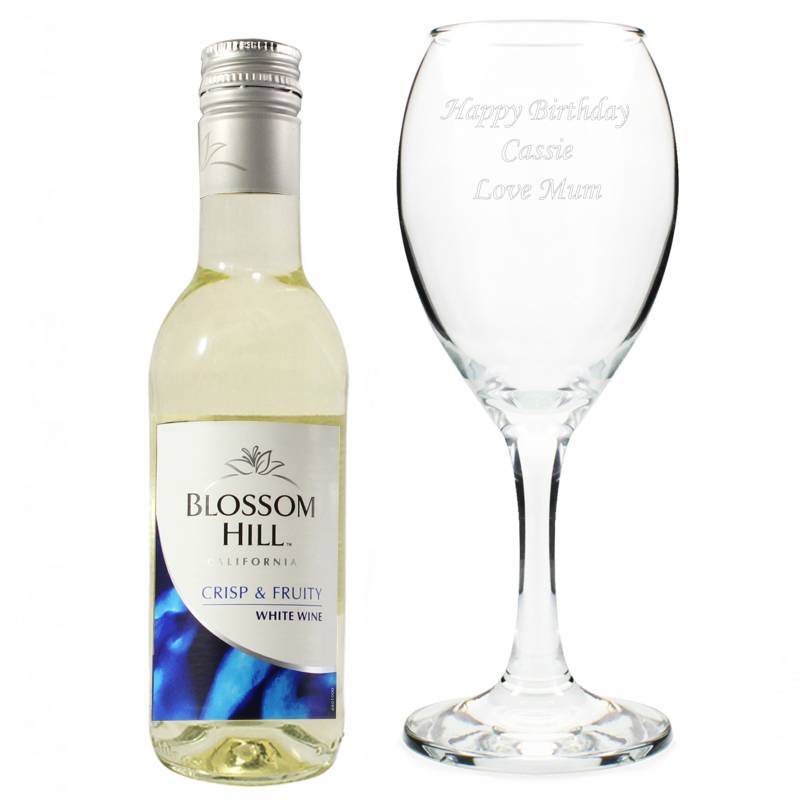 Personalised White Wine Gift