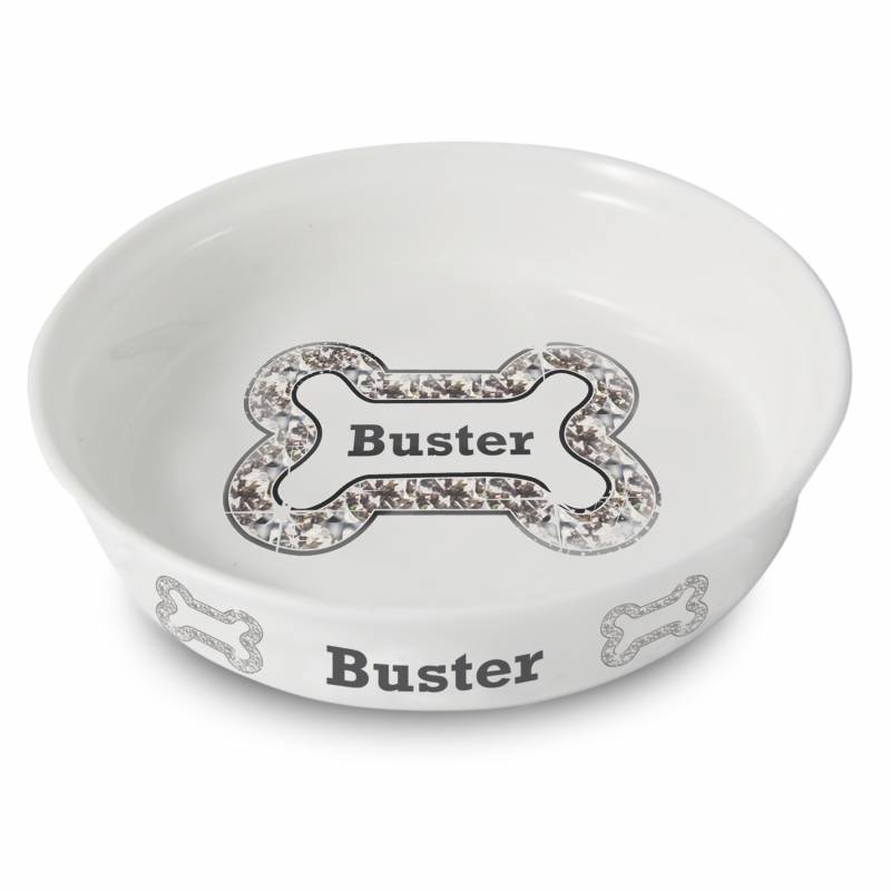Bling Bone Pet Bowl