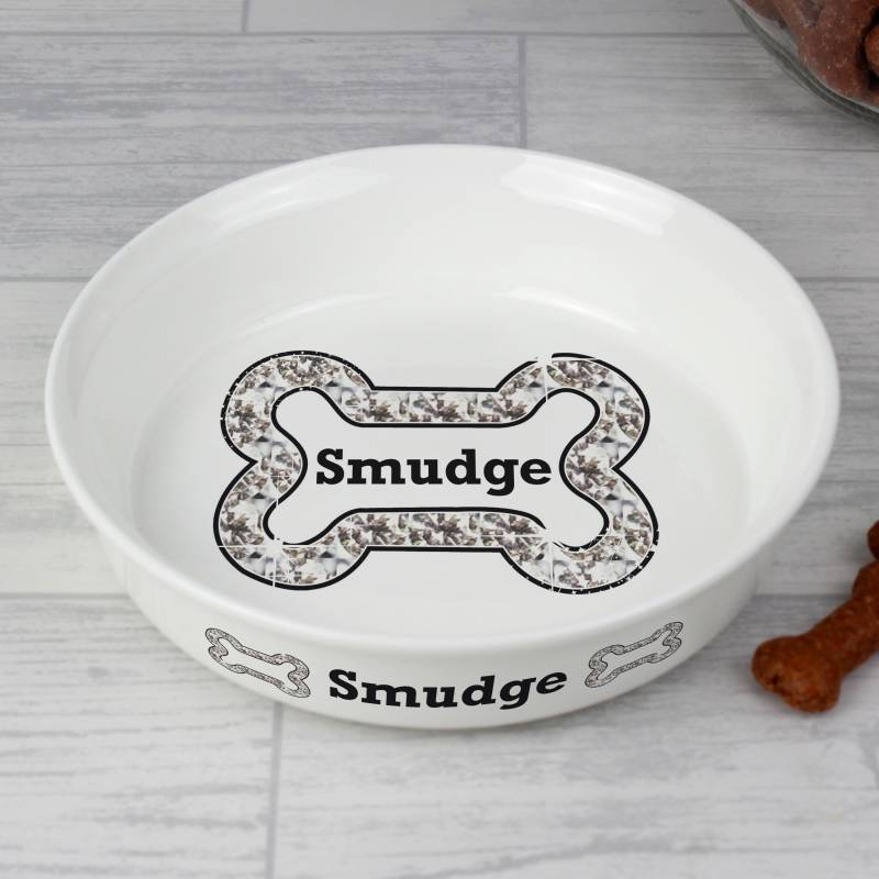 Bling Bone Pet Bowl