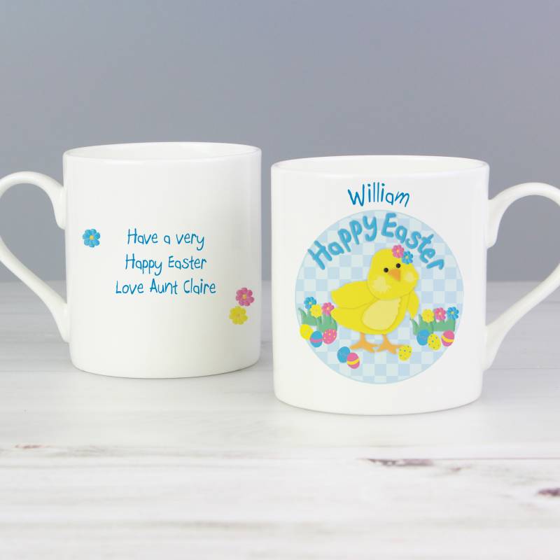 Personalised Easter Chick Mug