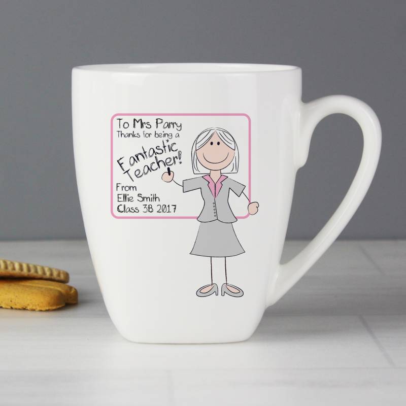 Personalised Mrs Teacher Mug