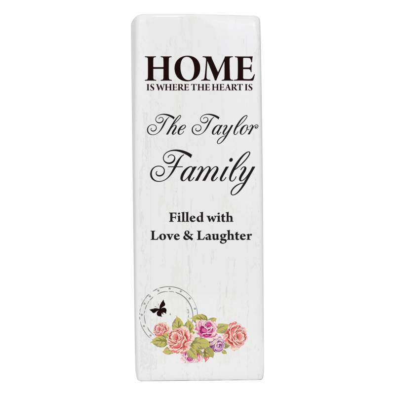 Personalised Shabby Chic Vase