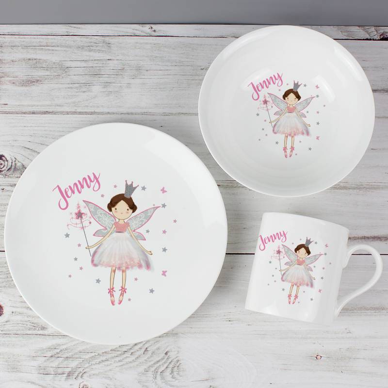 Personalised Fairy Princess Breakfast Set